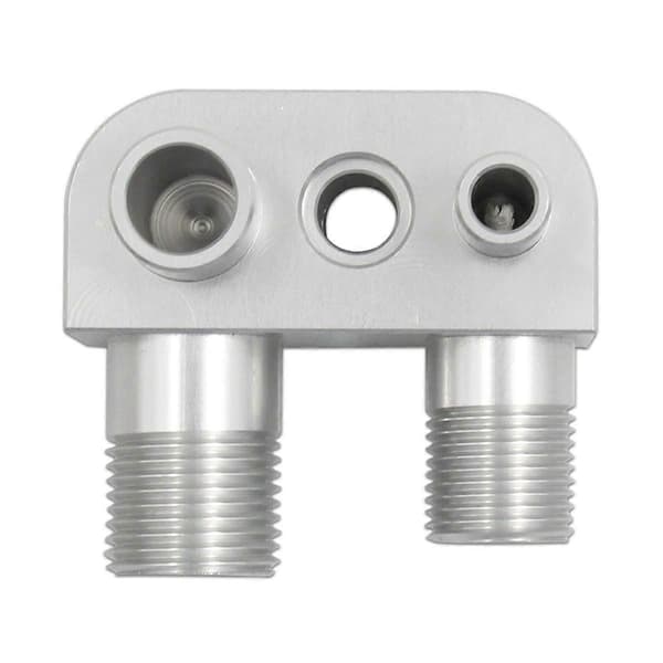 Til LSX LS3 Motor Swap Konvertering A/C Linje Kompressor Adapter Fitting AC Kompressor Aluminium Adap