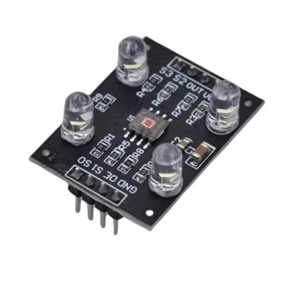 1 stk. Farvegenkendelsessensor TCS230 TCS3200 Farvesensor Farvegenkendelsesmodul til DIY Modul D