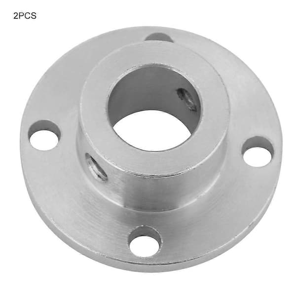 2 stk. M4 Stive Flanskoblinger Motoraksle Kobling Connector ID 12mm OD 18mm