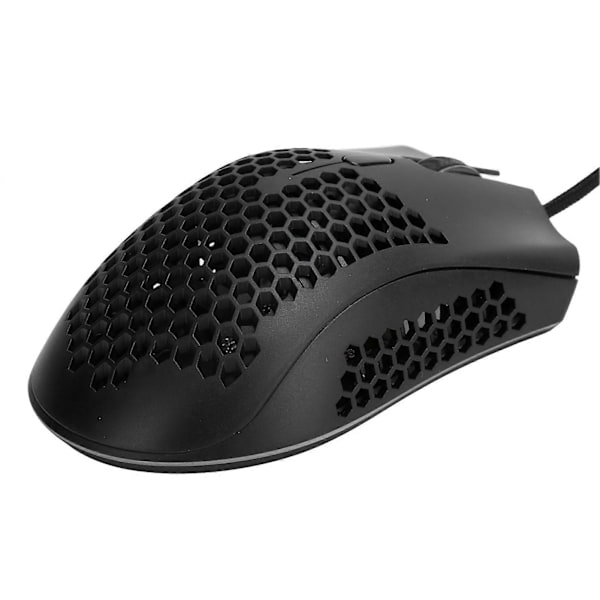 Lettvekts Kablet Gaming Mus 7 Knapper 200-12000 Justerbar DPI Ergonomisk Hul Gamer Mus
