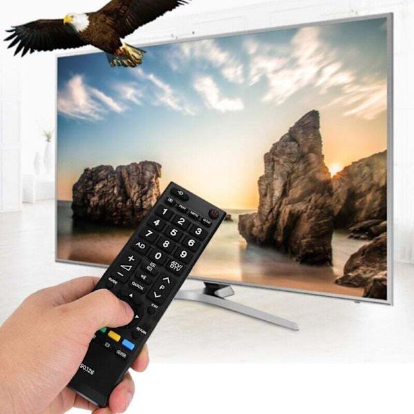 CT-90326 Multifunktions TV-erstatningsfjernbetjening til Toshiba-controller