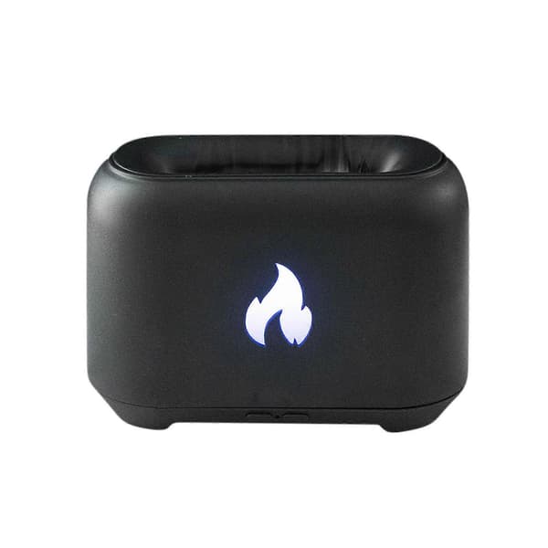 Luftfukter Stort Rom 2023 Flamme Aroma Diffuser Luftfukter, Oppgradert Flamme Lydløs Eterisk Olje Diffuser For Hjem, Kontor Luftfukter 150ml