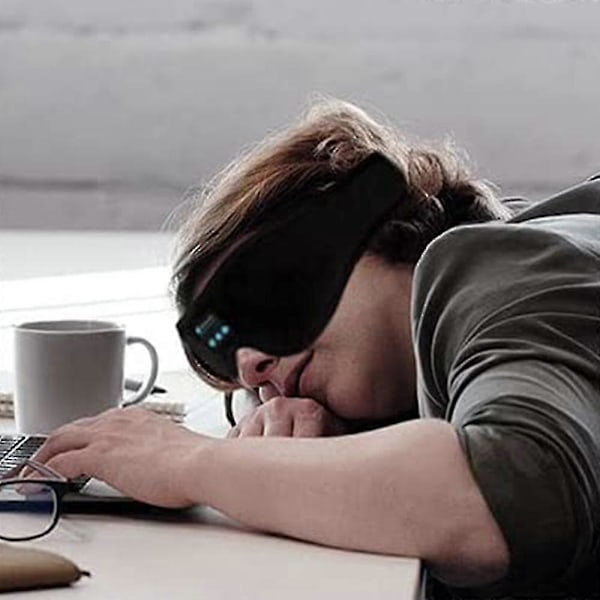 Bluetooth Trådlös Ögonmask Sovhörlurar Mask Bluetooth Headset