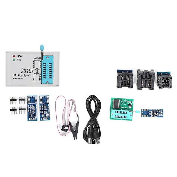 USB 2.0 Høyhastighets SPI Flash Programmer - EZP2019 (12Mbps)