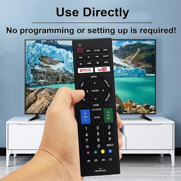 Fjernkontroll GB234WJSA til Sharp Smart TV LC-32M3H LC-40M3H W