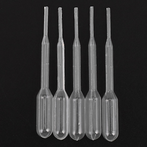 100 kpl Graduloituja Pipettejä Tippapullo Polyeteeni (0,2 ml)
