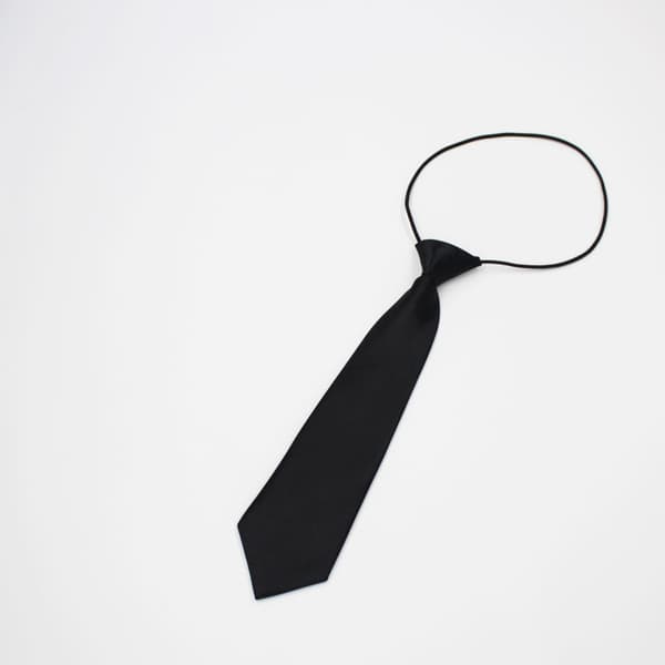 29CM Ferdigknyttede Barne slips, Én Størrelse, Elastisk Sateng Ensfarget Gutter Jenter Formelle Slips for Bryllup Konfirmasjon Skoleuniform