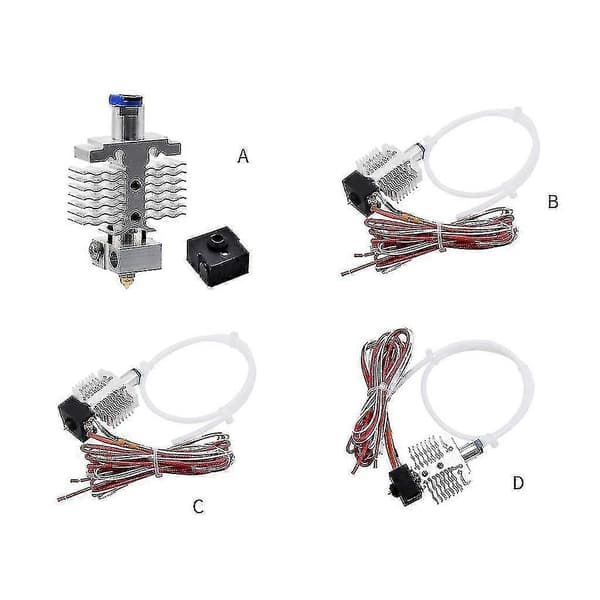 3D-printer Hot End-sett Samlet Hotend Termistor For Ender3 3D-utskrift