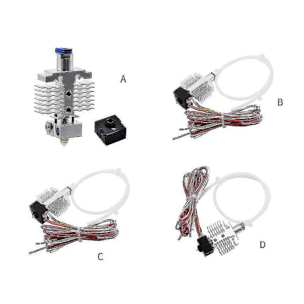 3D-skrivar Hot End-kit Monterad Hotend Termistor för Ender3 3D-utskrift