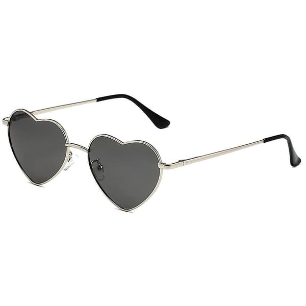 Solglasögon för kvinnor, trendiga, överdimensionerade, designermodell, gradient UV400-lins, metallram