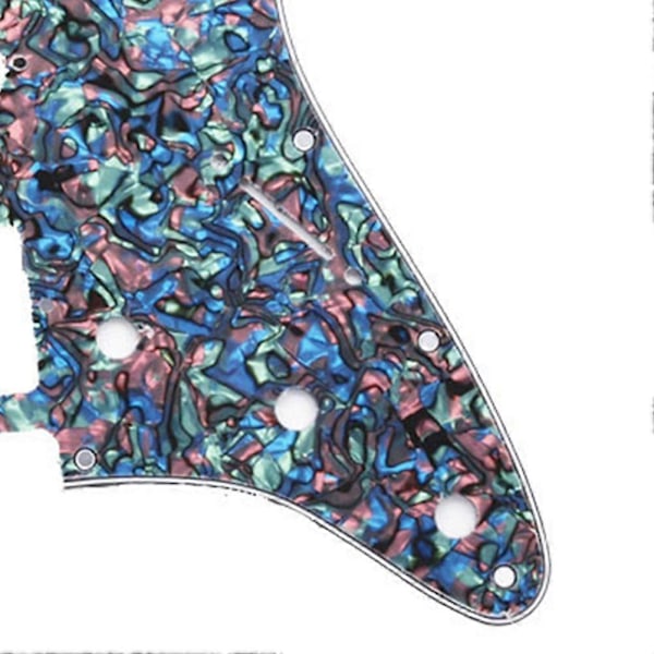 Gitartilbehør Elektrisk Gitar Pickguard Frontdeksel Elektrisk Gitar Pickguard Svart