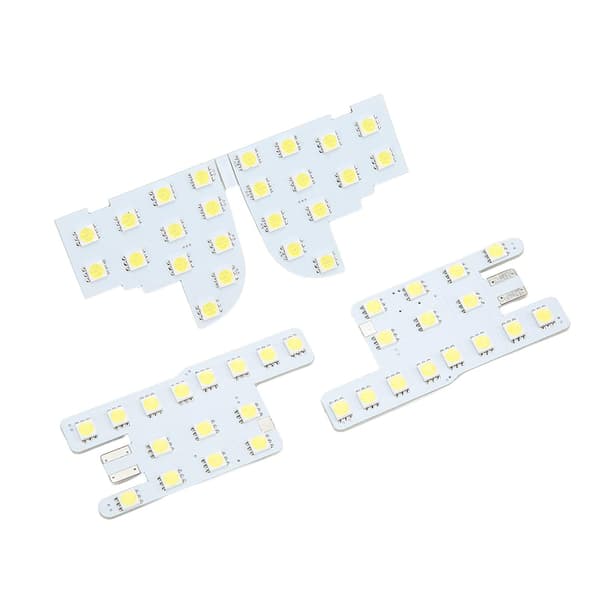 4 stk. Bil Indvendig Loft Læselampe Panel 54 LED'er 12V 5W SMD 5050 Udskiftning til CRV 2013?2017