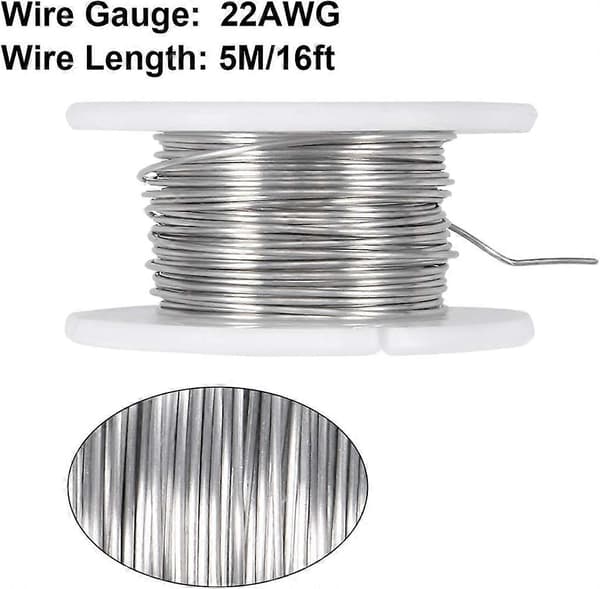 0,6 mm 22AWG Varme Modstandstråd Vikling Nikrom Modstandstråde til Opvarmning