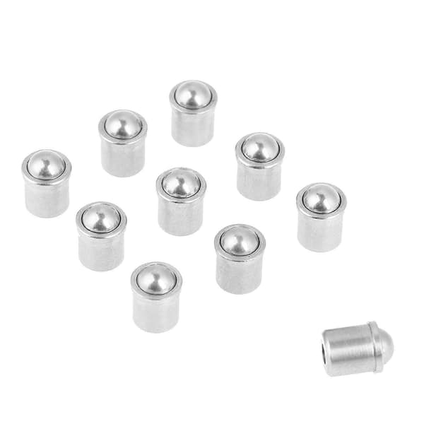 10 stk. 304 Rustfritt Stål Push Fit Kulefjærstempel 6*7mm Kroppstilbehør Sett Verktøysett