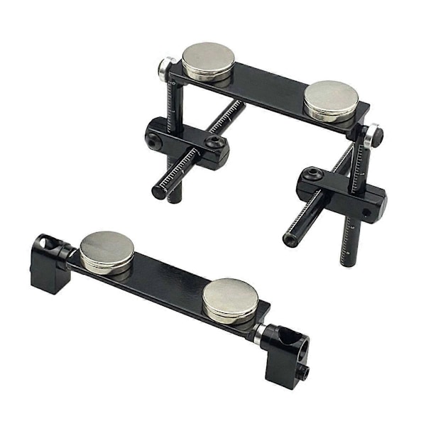 Platt Magnet för RC Bil Karossfäste Kit för TT01 TT02 1/10 RC Racing Bil Touring Bil Svart