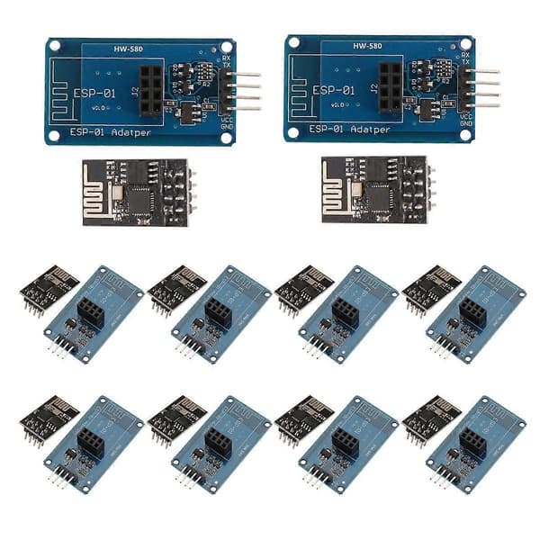 ESP8266 ESP-01 WiFi Langaton Adapteri Moduuli 3.3V 5V Esp01 Breakout PCB Adapters