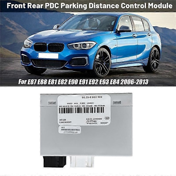 66216982402 Parkeringssensorstyreenhet for E87 E88 E81 E82 E90 E91 E92 E93 E84 2006-2013 66209252639