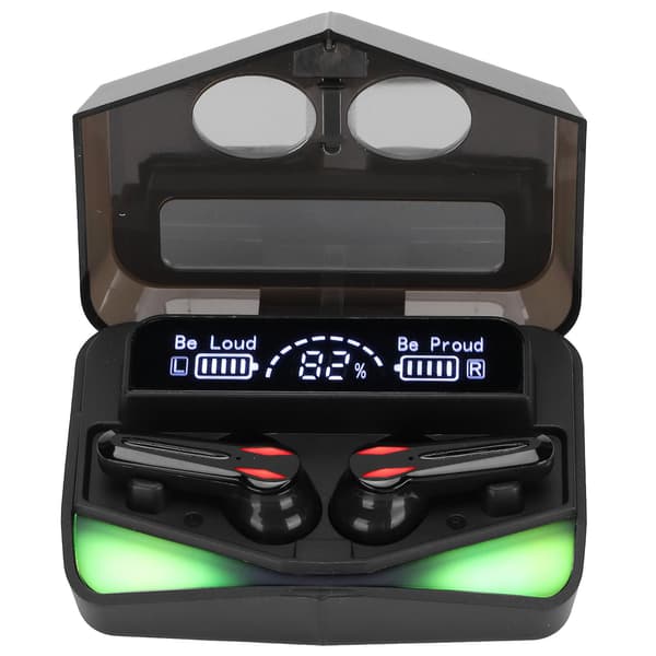 Trådløse Gaming Ørepropper 5.1 | Stereo Bluetooth | Uafhængig Dobbelt Vært | Sort