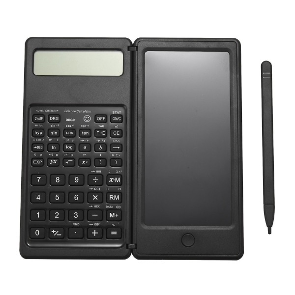 Scientific Calculator,10-digit Lcd Engineering Calculator,with Writing Board,suitable For High Scho