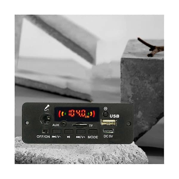 2-kanals 5W Bilhøyttalerforsterker Digital Forsterker Lydkort 5V Strøm Bluetooth Lydforsterker