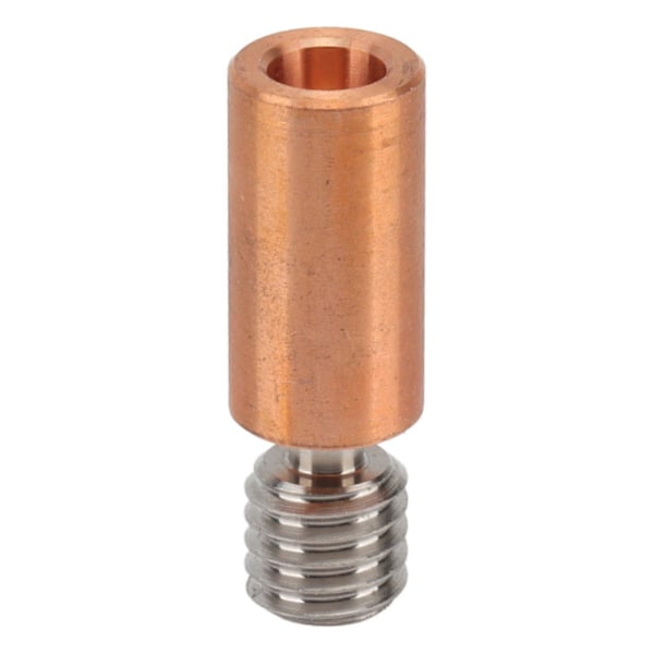 2 st Bimetall Heat Break Stark Termisk Barriär Hög Hårdhet Titanlegering Koppar All Metall Heatbreak för 3D-skrivare YEMAA