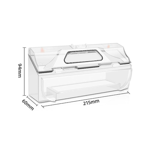 Pölysäiliö 1c Stytj01zhm -robotti-imurille, pölysäiliö, robotti-imurin pölysäiliön vaihto