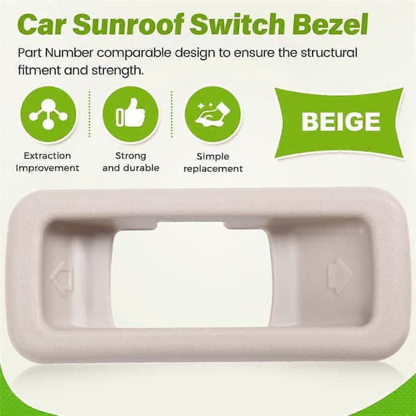 Bil Soltak Bryter Ramme Soltak Knapp Deksel Panel 5855A031 for V93 V97 V73 Galant