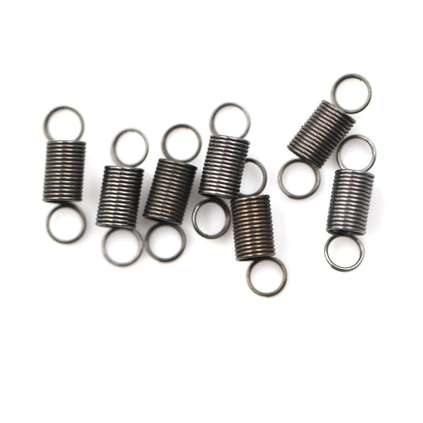 Høy kvalitet 10 stk/pakke Rustfritt stål Dobbel krok Liten spenningsspring Spole Spenningsspring Liten Mini Spring