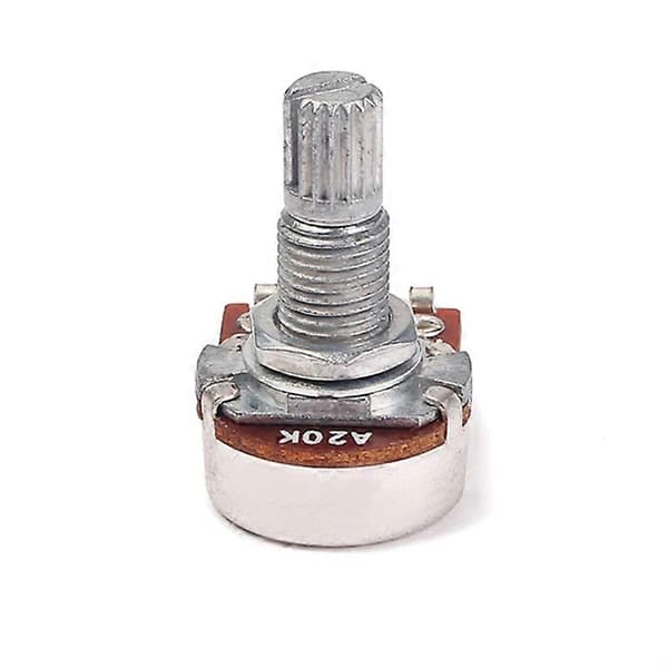 10 stk. Guitar Bas Volumen Tone Kontrol Potentiometre Switch A20K
