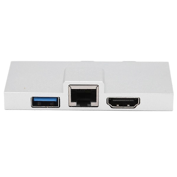 Telakointiasema Microsoft Pro 9 8 X:lle 4K HD Multimedia Interface -liitännällä, täydellä Type C -toiminnolla, Gigabit Ethernetillä ja 2 USB3.0-portilla, YEMMA
