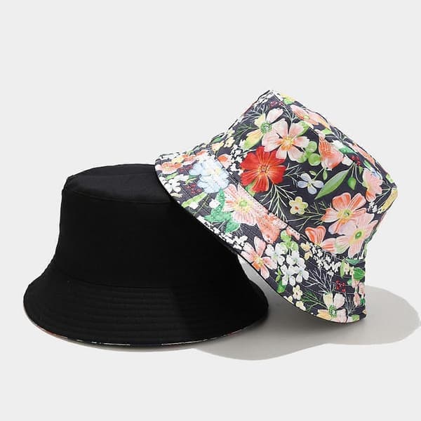 Unisex Print Dobbeltsidig Vendbar Spandhat