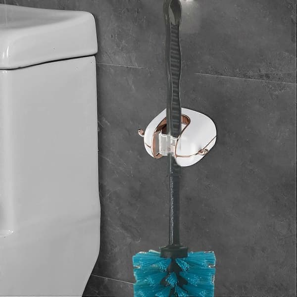 Moppeholder til vægmontering - Vægmonteret organizer | Ingen boring, kraftig bøjle