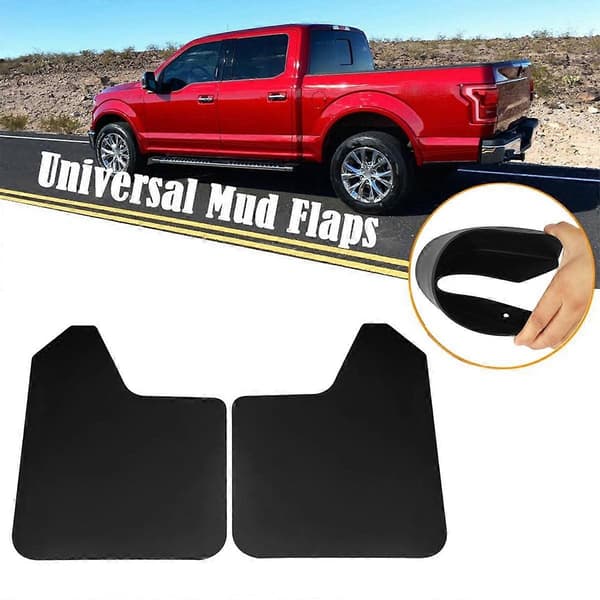 2 st Universal Stänkskydd för Bil Pickup SUV Van Lastbil Stänkskydd Stänkskärmar Smutsfällor