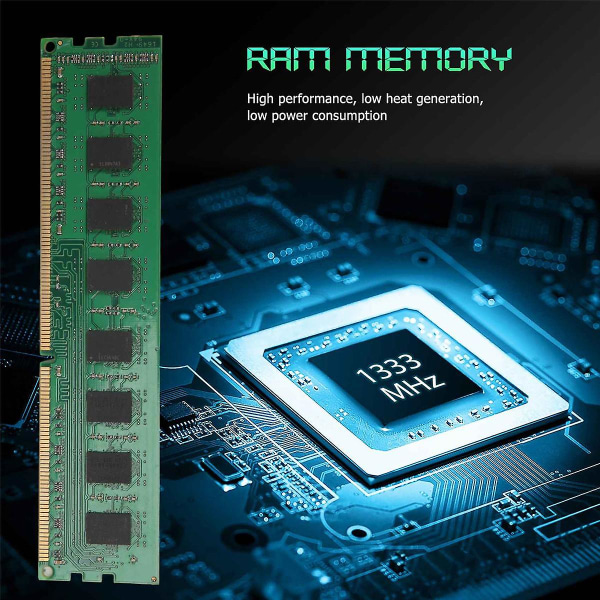 DDR3 4G RAM-minne 1333Mhz 240 Pins Desktop-minne PC3-10600 DIMM RAM-minne för AMD dedikerat minne