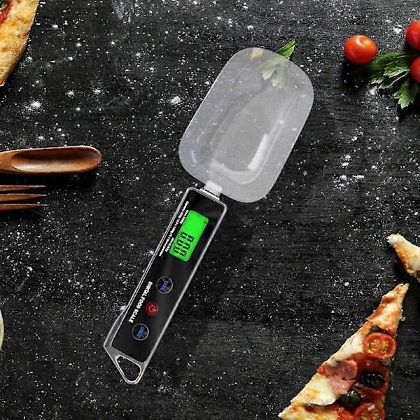 500g/0.05g Digital Vægt Elektrisk Præcis ABS LCD Display Måleske til Krydderier