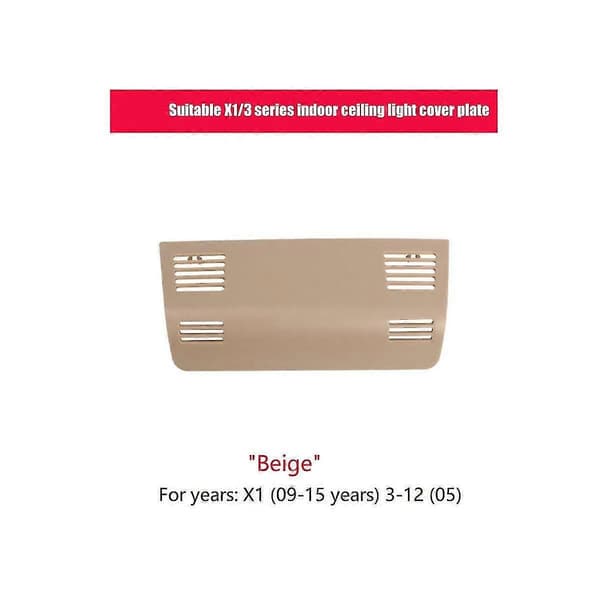 Beige Bil Interiør Loft Læselampe Trim Tilbehør Til X1 E84 2009-2015 3' E91 2005-2012 514480362