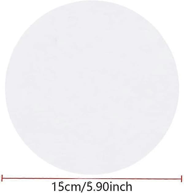 150 kpl 15 cm pyöreää leivinpaperia - tarttumaton