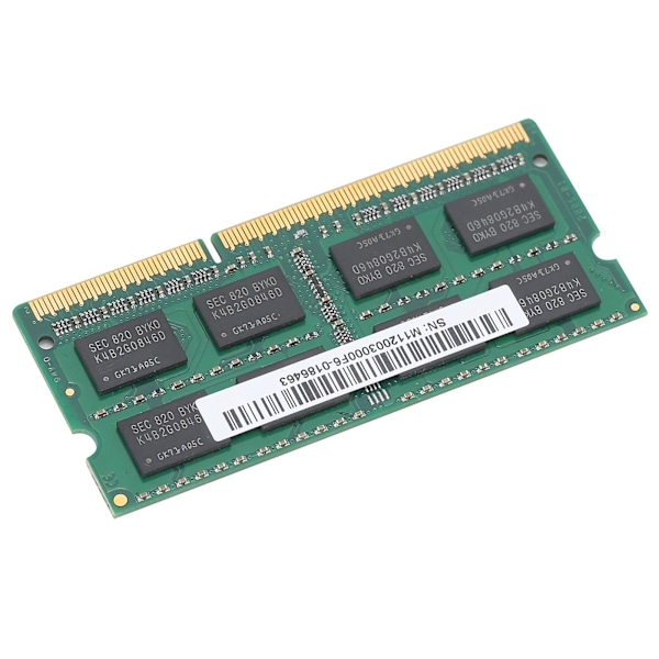 ASint Laptop Minne RAM DDR3 1600MHZ 4GB 1.35V Notebook Minnesbank Datortillbehör