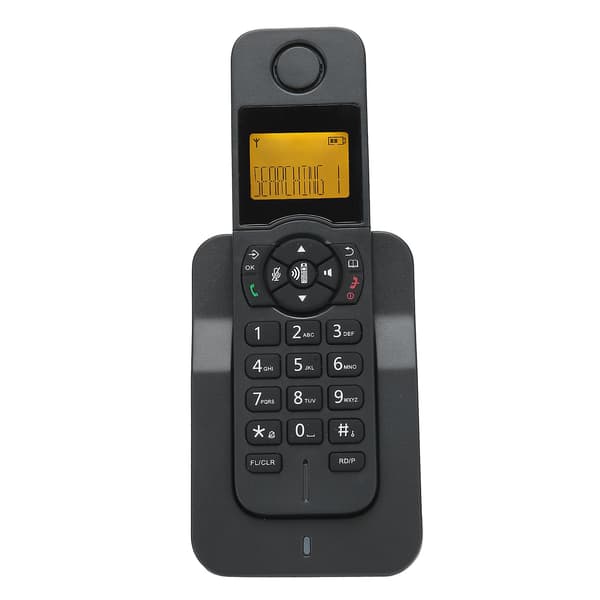 Hjemmekontor Utvidbar Trådløs Telefon Håndsfree Samtale med Anroper-ID US Plugg 100-240V