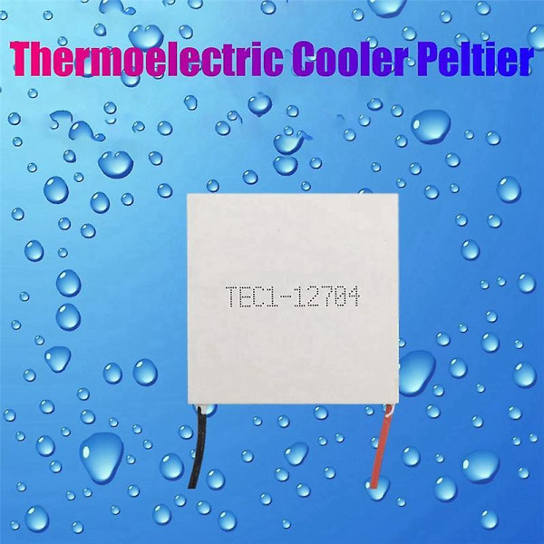 3x Tec1-12704 lämpösähköinen jäähdytin Peltier 30mmx30mm Tec1 12704 elementit moduuli 12v4a jäähdytyspeltti