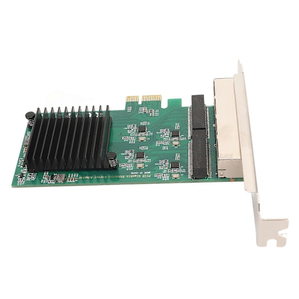 4 Port Gigabit Ethernet Kort 10/100/1000Mbps 4 RJ45 Porte Fjernopvågning Plug and Play Gigabit 4 Port NIC til PC