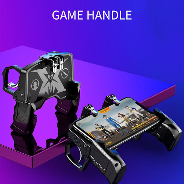 Spilcontroller Multifunktionel Hurtig Respons ABS Fire-finger Forbindelse Telefon Spil Trigger til Gaming