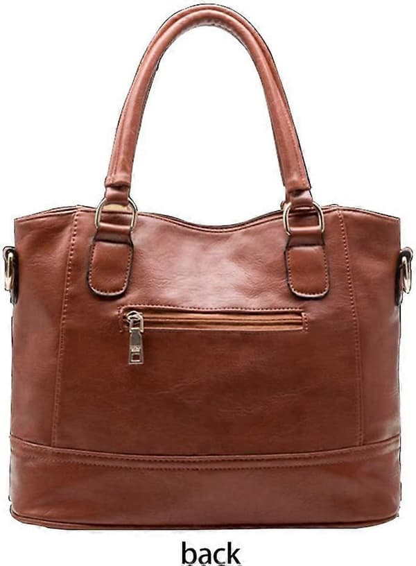 Top Handle Læder Håndtasker til Kvinder Damer Tote Crossbody Skuldertasker Hobo
