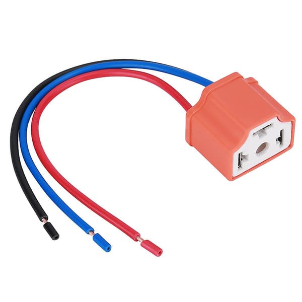 H4 / 9003 Hodelykt Ledningsnett Plugg Sokkel Adapter Filament Wire