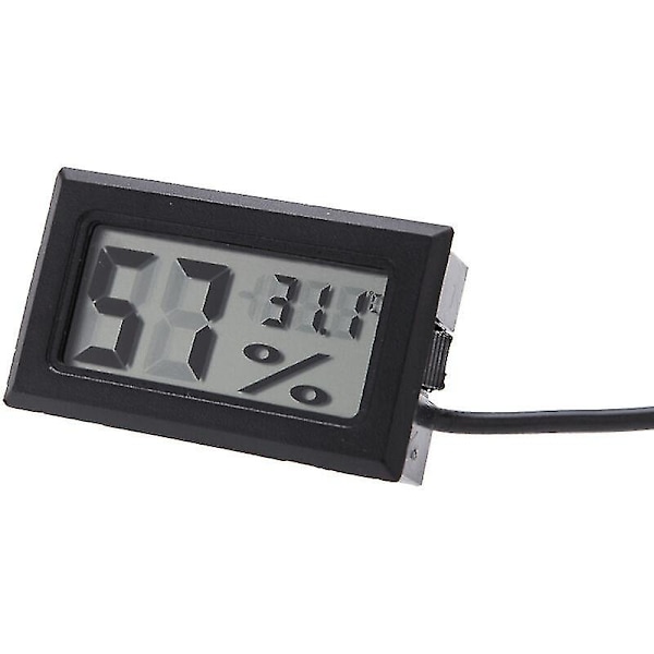 Termo-hygrometer Minimum elektronisk termo-hygrometer Digital skjerm termo-hygrometer med sonde