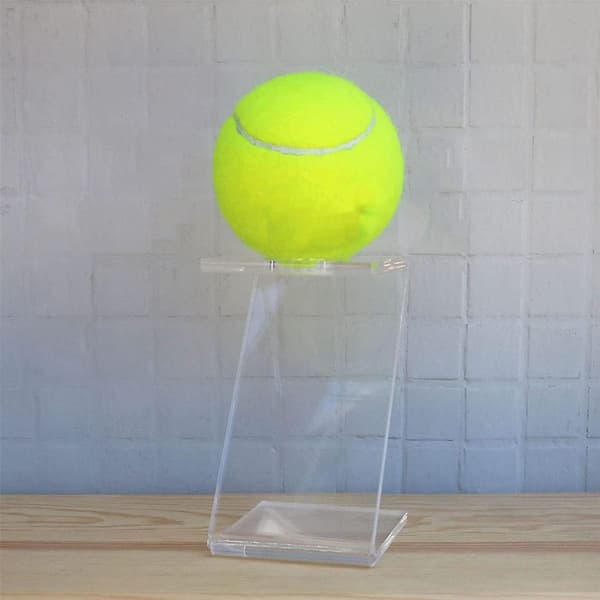 4 stk. Akryl Baseball Ramme Boldholder Baseball Tennis Base Display Ramme Boldholder