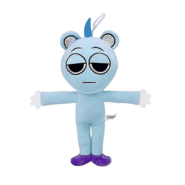 Sprunki Plyschleksak Sprunki Spel Plyschdockor Barnpresenter SZBS Blue