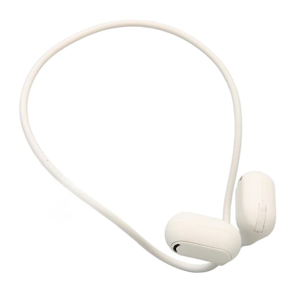 Åpne Øre Bluetooth Hodetelefon Stereo Lossless Oppladbart Trådløst Headset for Løping Kjøring Trening Hvit