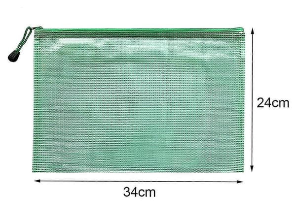 A4 Dokumentmappe Fil Lynlåsposer Plastikmapper Ekstra Tyk 5 stk (a4 Lynlåspose)