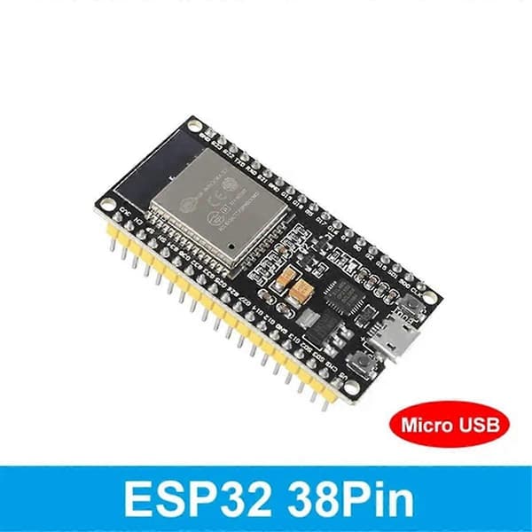 1 st ESP32 Utvecklingskort WiFi+Bluetooth Ultra-Låg Effekt Dubbelkärnig Specifikationsmodell ESP32 38P